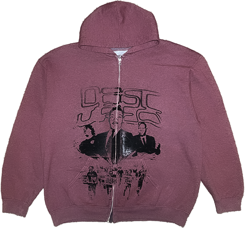 OBSCURED VINATGE FRUITION ZIPUP