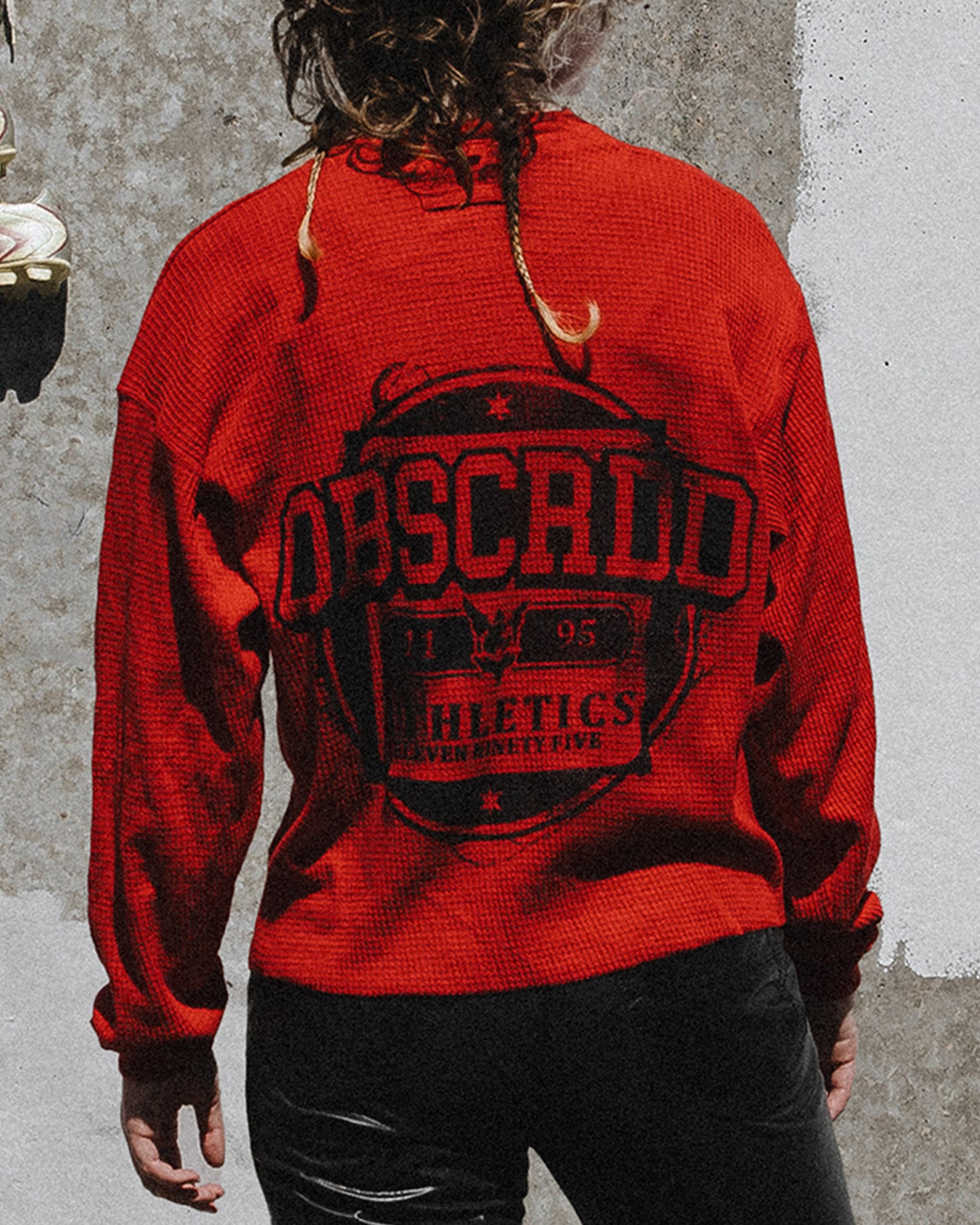 1195 ATHLTCS. | Varsity Thermal (RED)