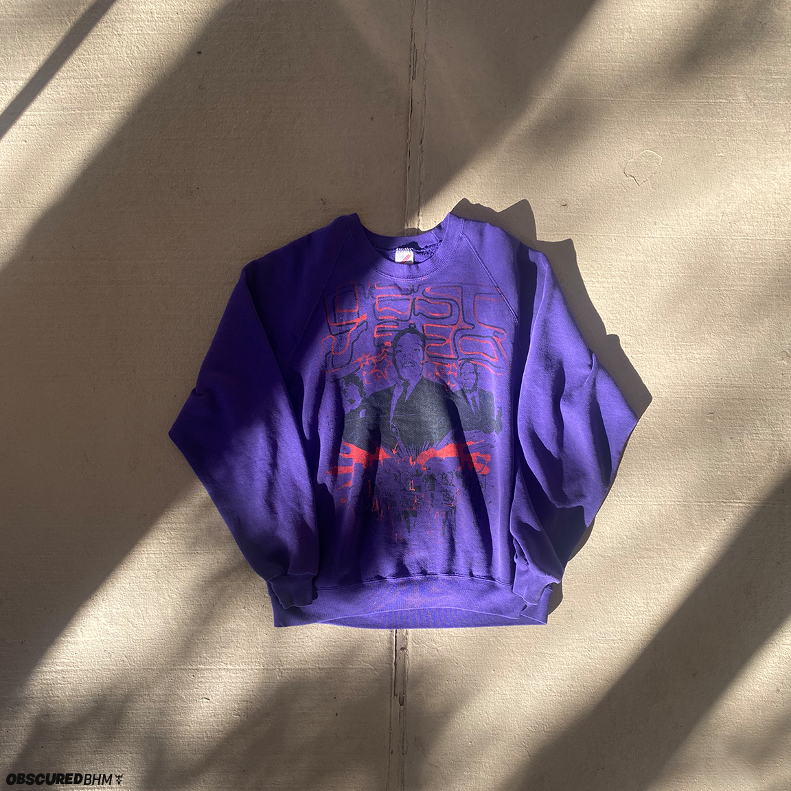 OBSCURED VINTAGE FRUTION CREWNECK
